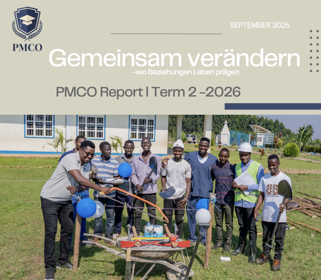 Gemeinsam verändern - wo Beziehungen Leben prägen PMCO Report l Term 2 -2026